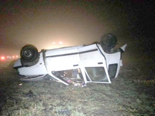 Accident cu 3 răniţi, la Comana: a intervenit şi Descarcerarea
